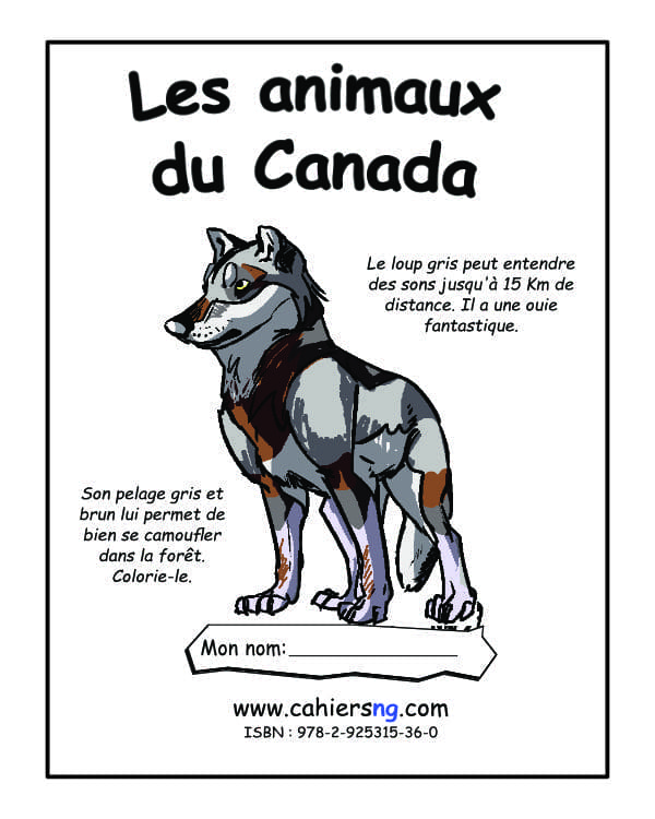 PDF - Les animaux du Canada (4e/5e) - HYBRIDE