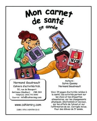 Carnet de santé (5e année) - PDF