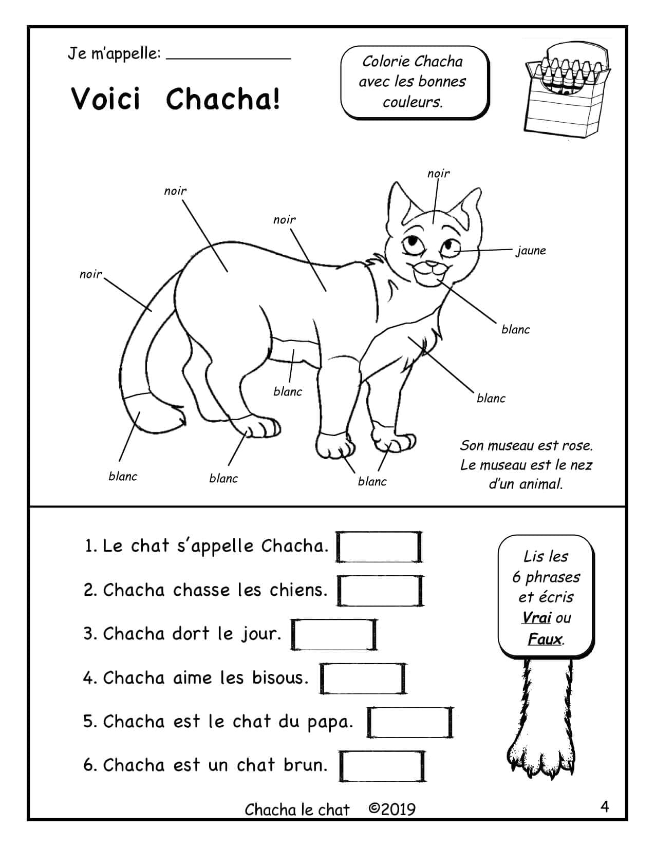 Chacha le chat - PDF - (1re/2e) – Image 4