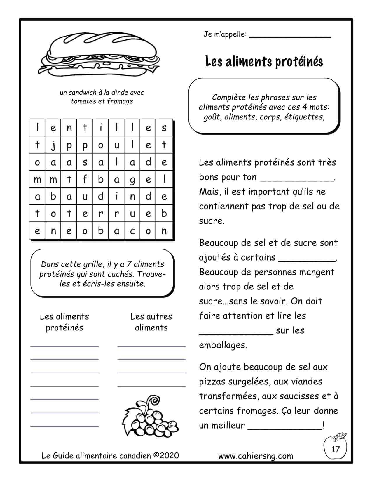 Le Guide alimentaire canadien (2e/3e) - PDF – Image 3