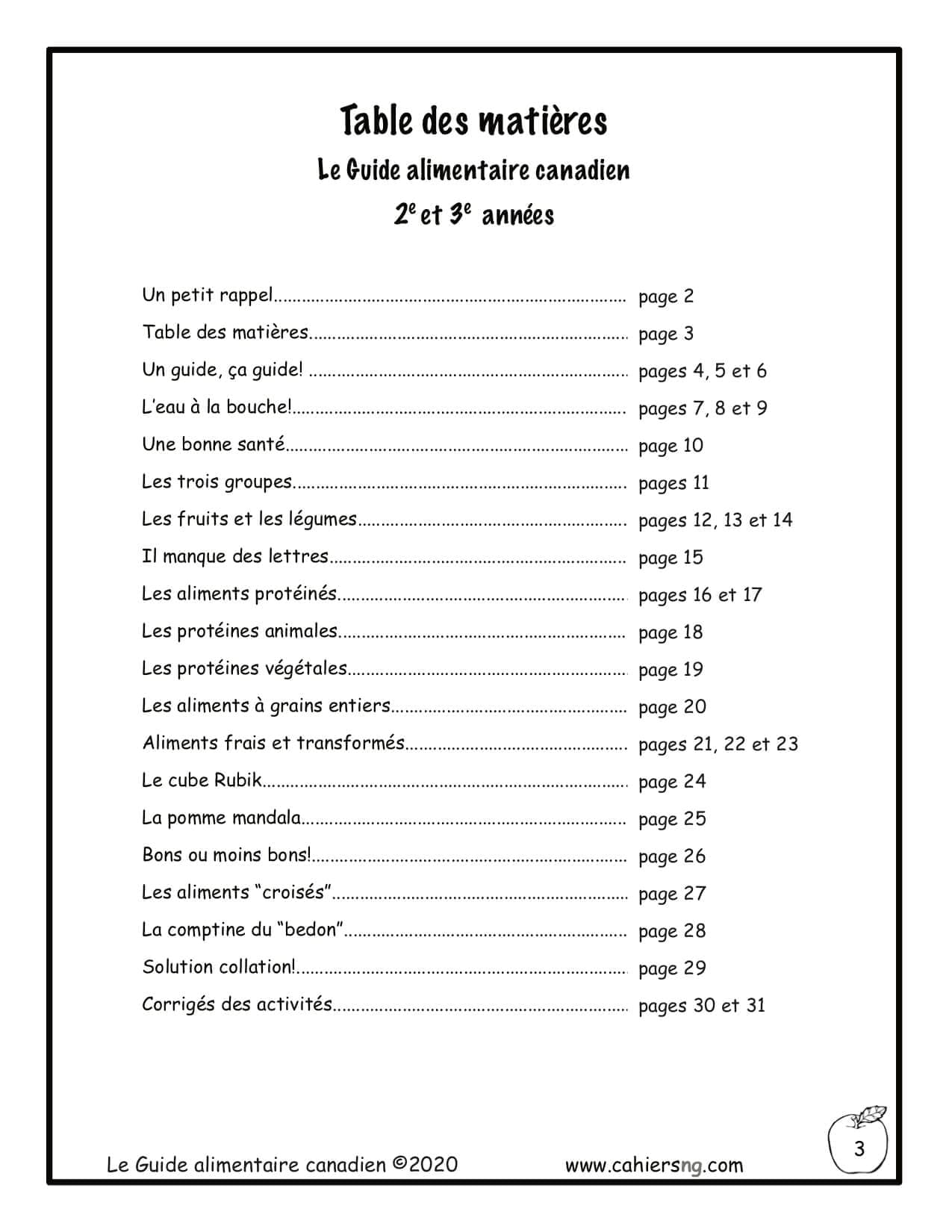 Le Guide alimentaire canadien (2e/3e) - PDF – Image 2
