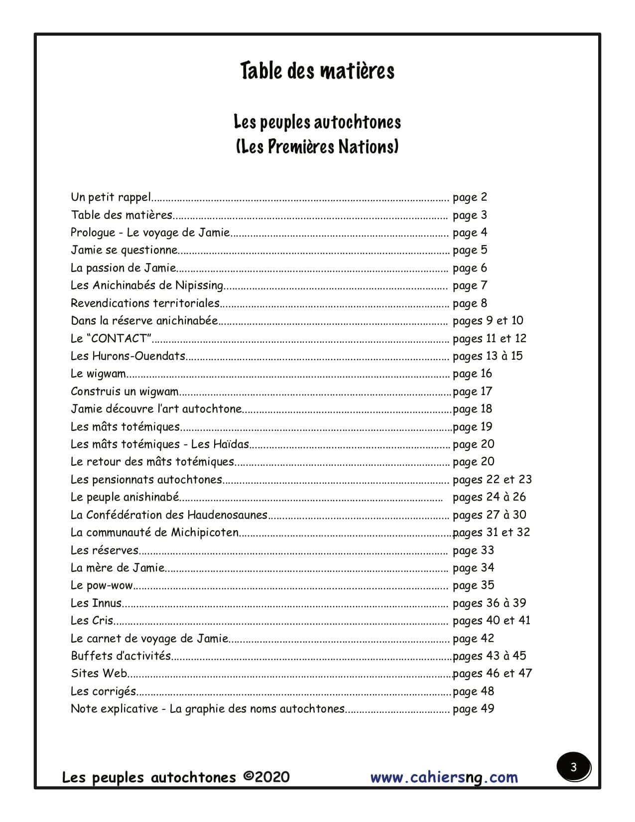 Les Premières Nations (5e/6e) - PDF – Image 2