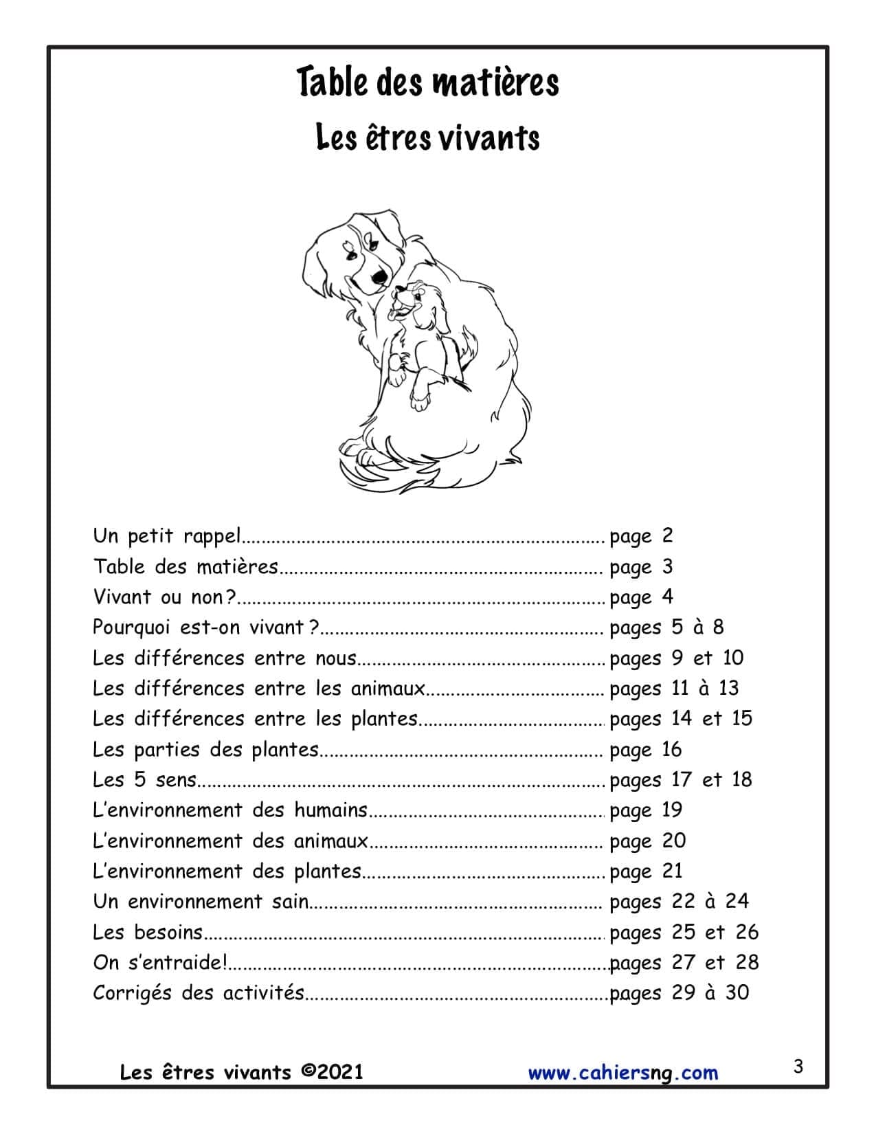 Les êtres vivants (1re) - Nouvelle série ! – Image 2