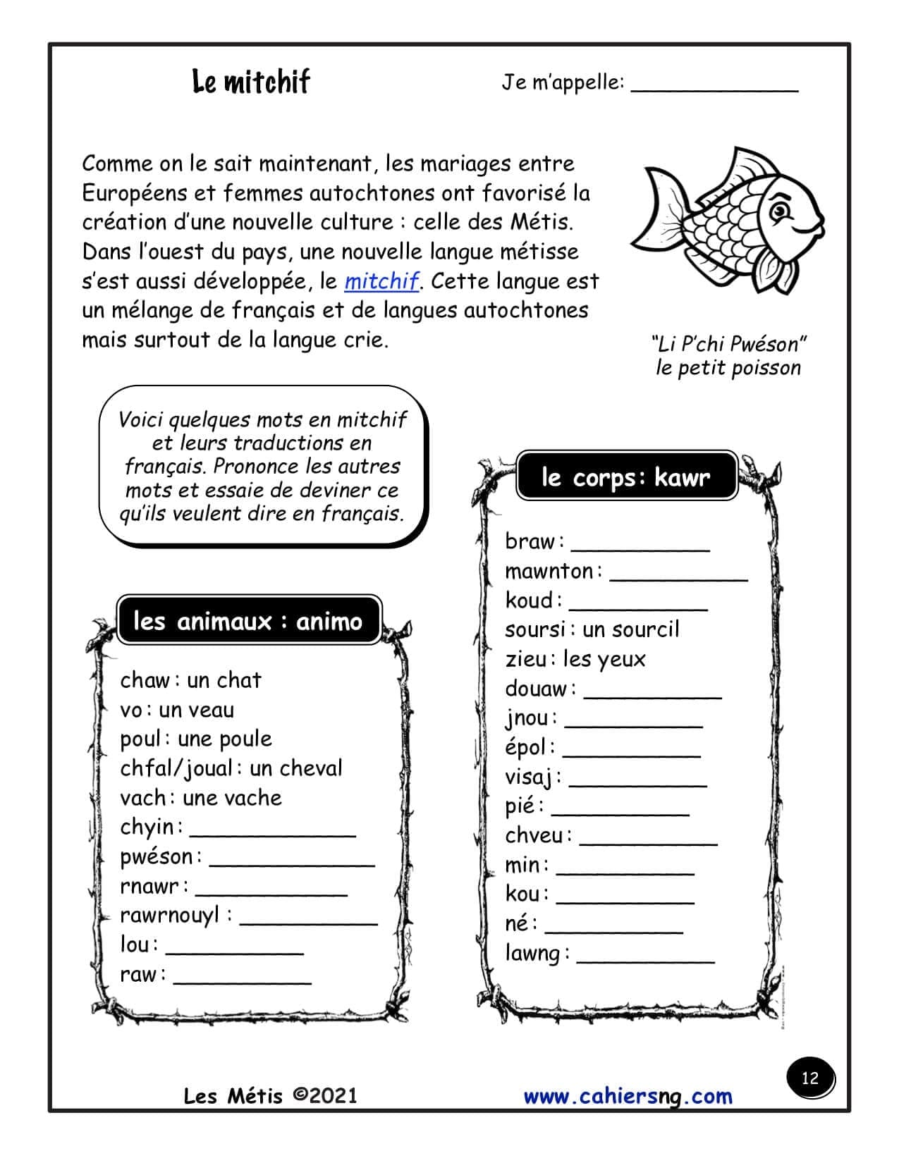 Les Métis (5e/6e) - PDF – Image 3