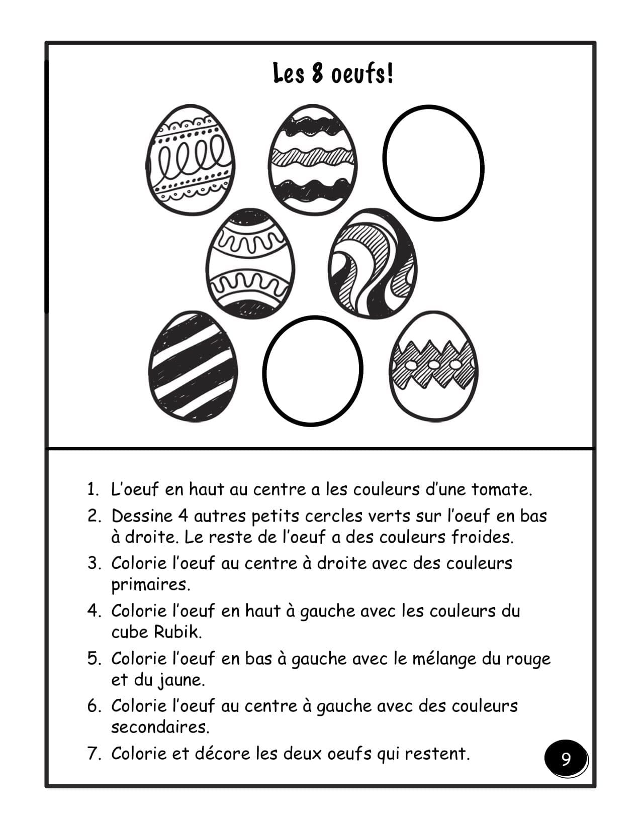 PDF - Pâques et le printemps - (4e année) - "HYBRIDE" – Image 2