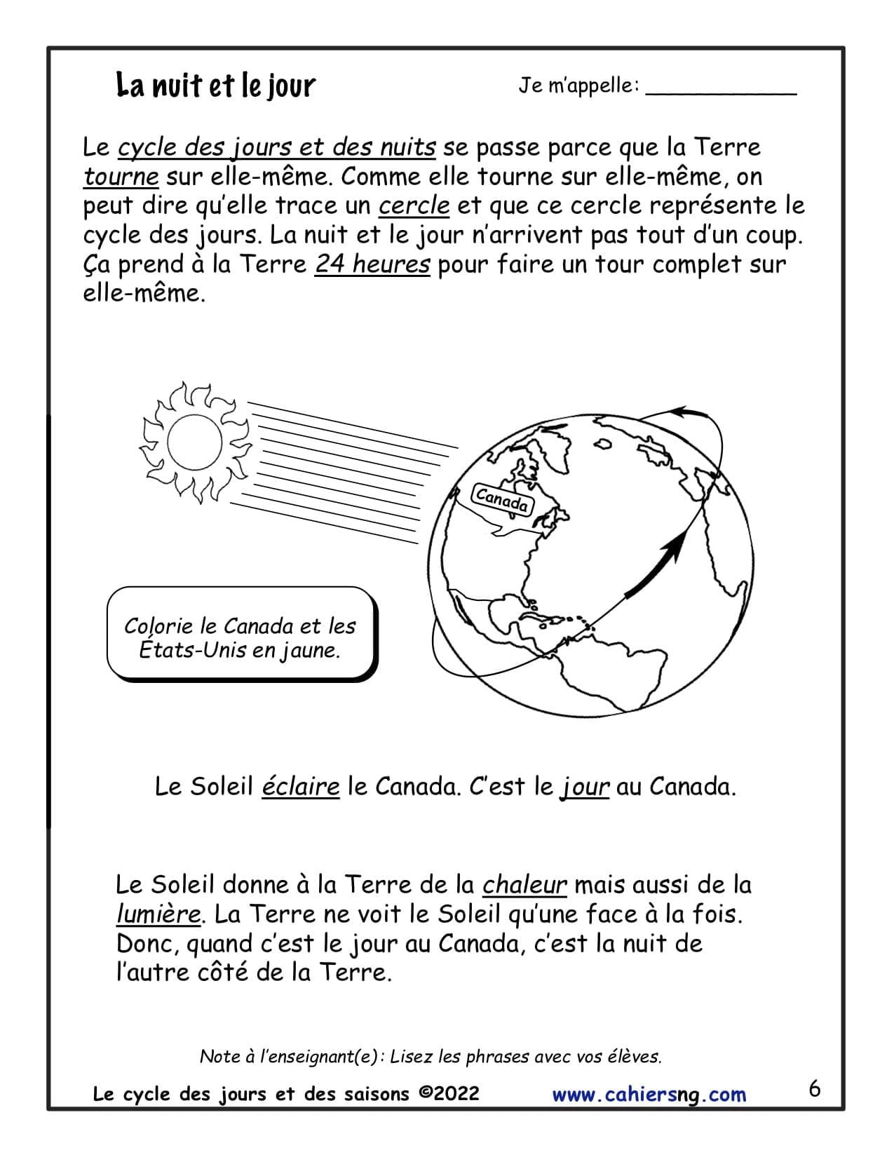 Le cycle des jours (1re) - Nouvelle série ! - NOUVEAUTÉ ! – Image 3