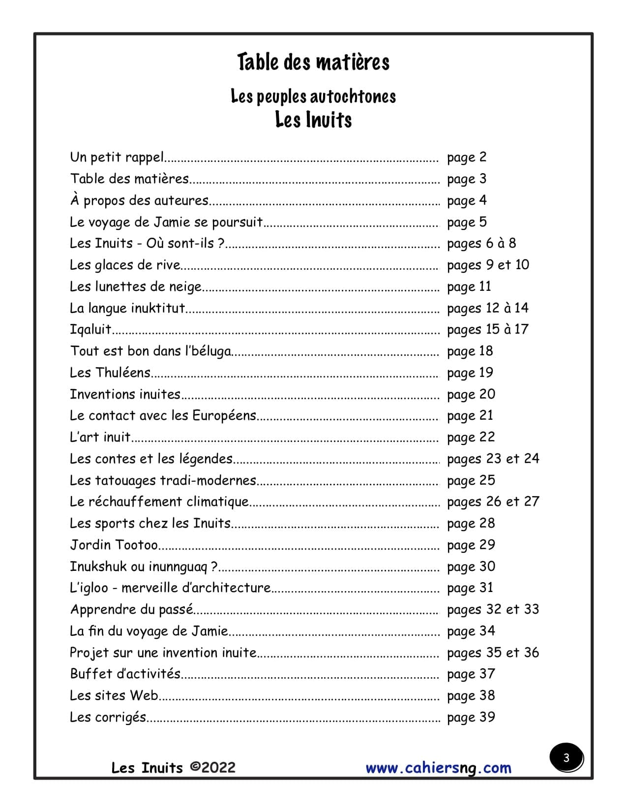 Les Inuits (5e/6e) - PDF – Image 2