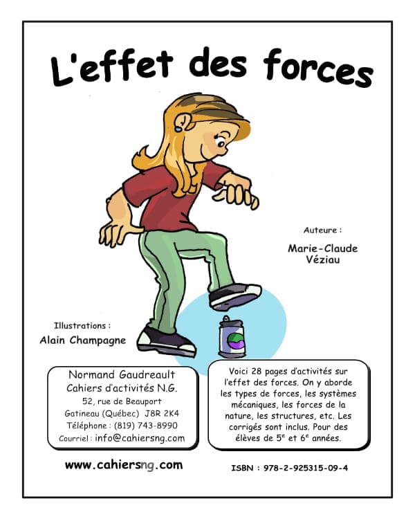 L'effet des forces (5e) - Nouvelle série ! NOUVEAUTÉ !