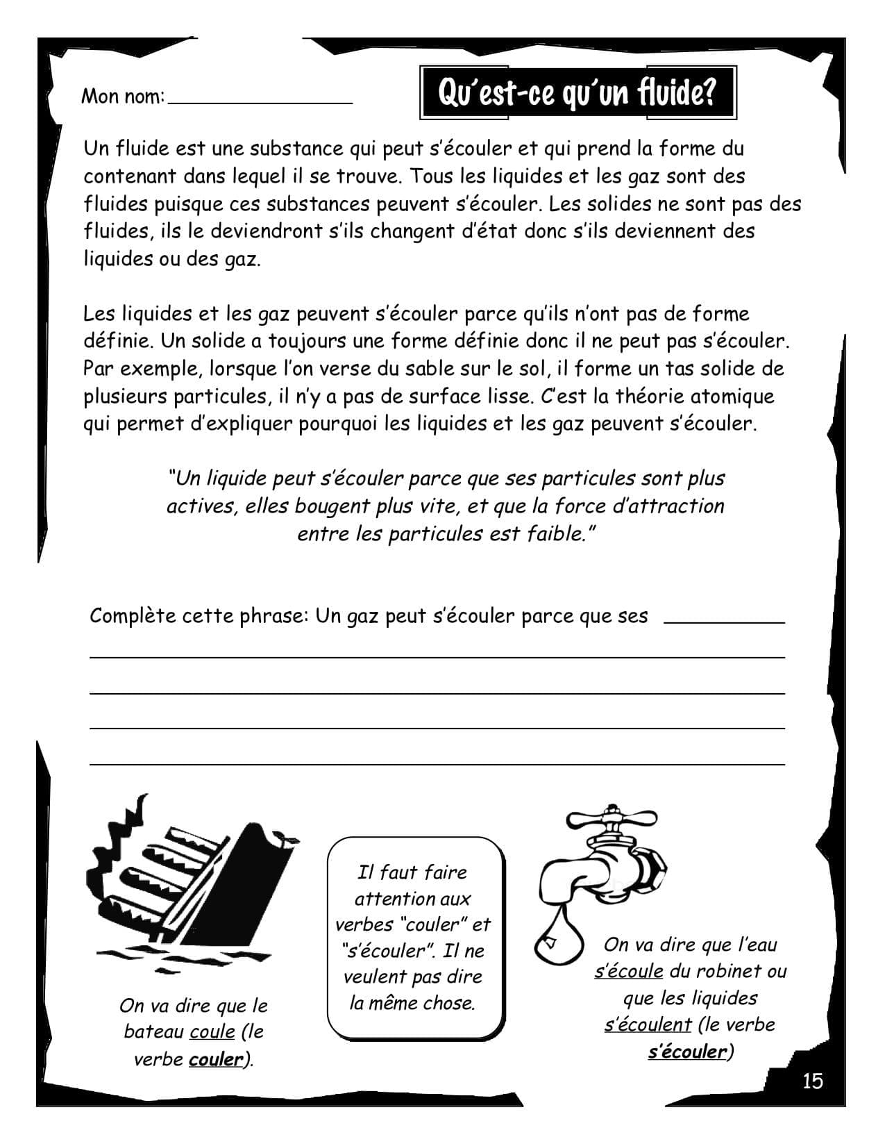 Les fluides - (8e) – Image 3