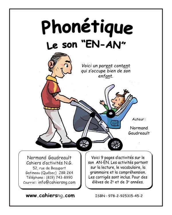 Phonétique - Le son AN-EN (2e/3e années) - NOUVEAUTÉ !