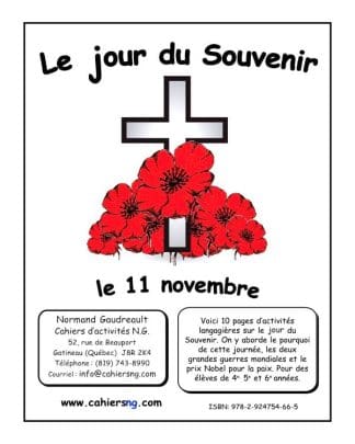 Le jour du Souvenir - (4e/5e/6e années)