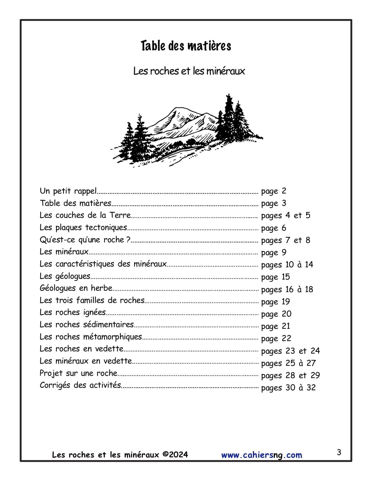 Les roches et les minéraux (4e/5e) - Nouvelle série ! NOUVEAUTÉ ! – Image 2