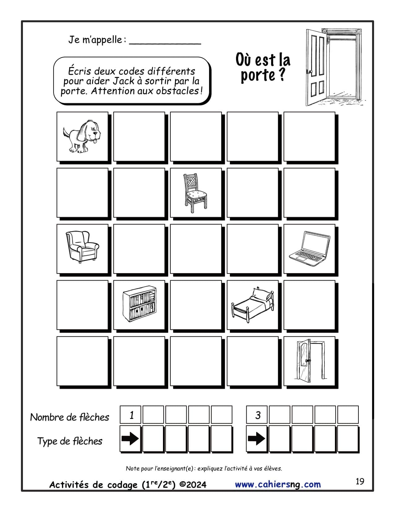 Activités de codage - 1re/2e années - NOUVEAUTÉ ! – Image 3
