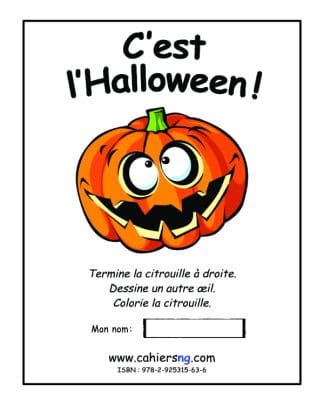 C'est l'Halloween ! - 1re/2e années - NOUVEAUTÉ !