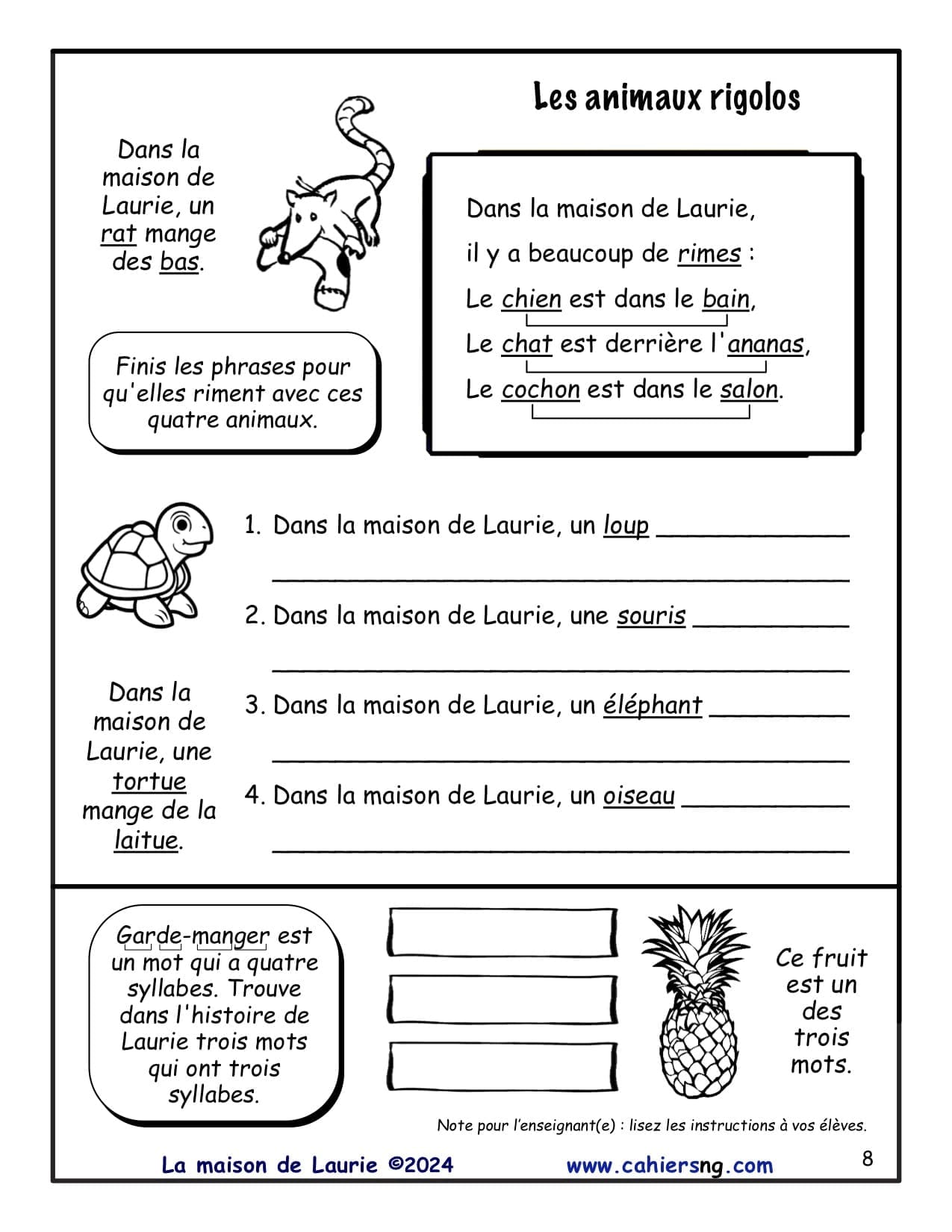 La maison de Laurie - (3e/4e) - NOUVEAUTÉ ! – Image 3