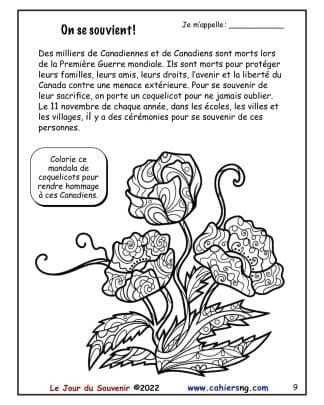 Le jour du Souvenir (4e/5e/6e) - On se souvient !