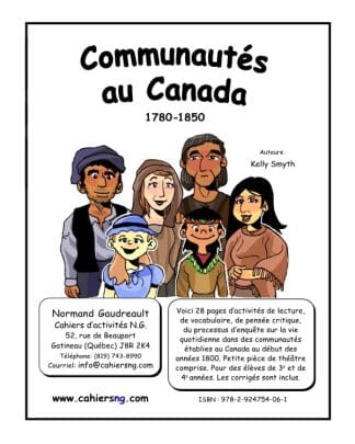 Communautés au Canada  (3e/4e années) - REFAIT !!